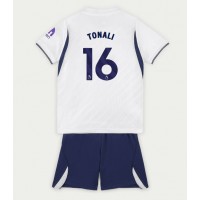 Tottenham Hotspur Sandro Tonali #16 Hjemme Trøje Børn 2026-27 Kortærmet (+ Korte bukser)